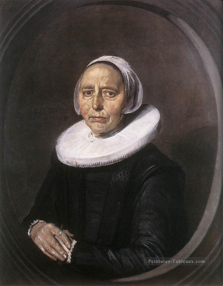 Portrait d’une femme 16402 Siècle d’or néerlandais Frans Hals Peintures à l'huile